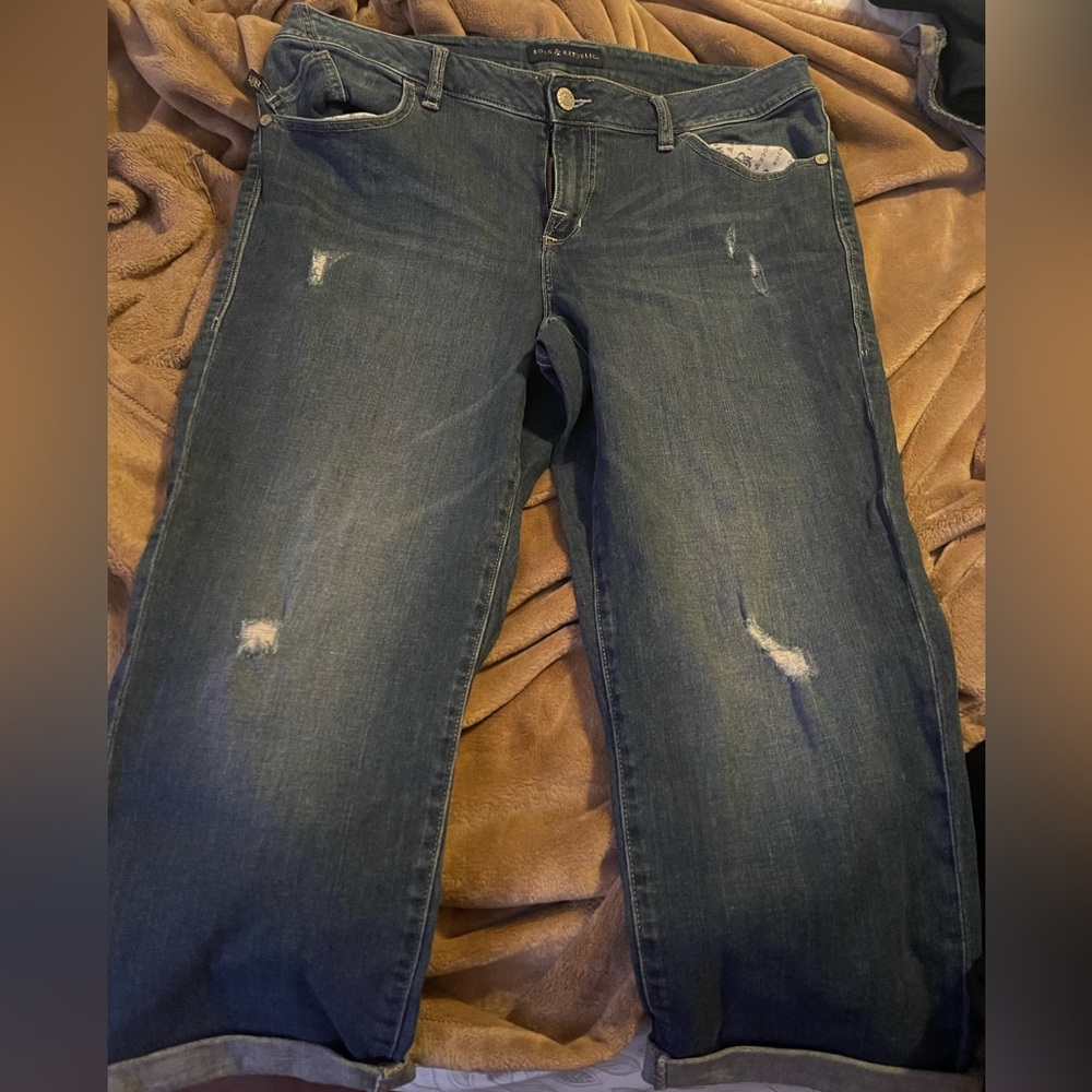 Rock & republic cropped jeans